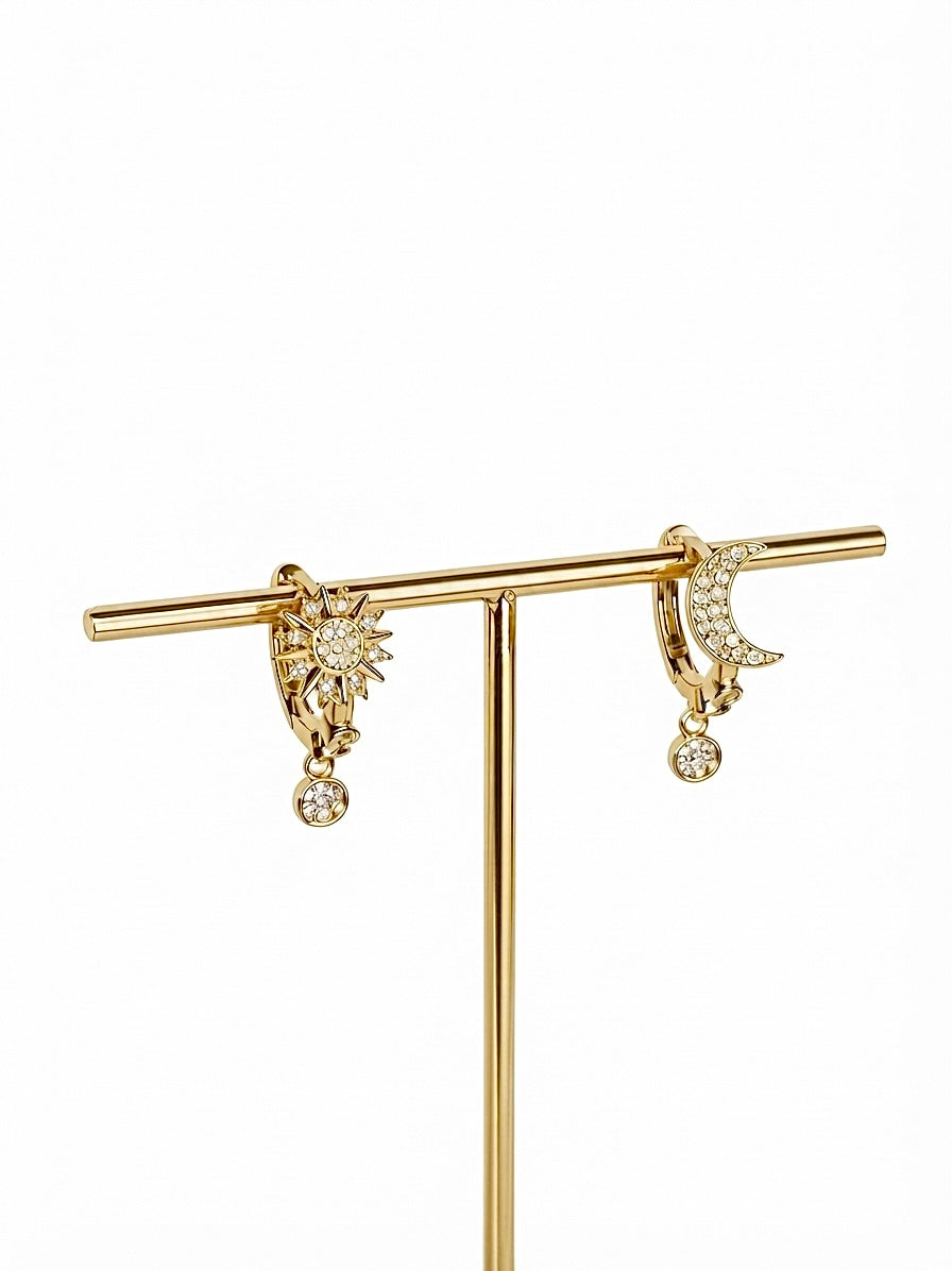 Boucles d'oreilles Éclipse